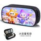 New Yuanmeng Star Pencil Bag Game Peripheral Junior High School Student Internet Celebrity Stationery Bag Kindergarten Cute Pencil Box
