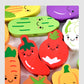 Beaded Balance Building Blocks Animal Traffic Fruits and Vegetables Rope Stacked High Children's Educational Early Education Wooden Toys