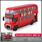 Cross-border engineering series truck city bus transport vehicle combined with small particle building blocks children's educational enlightenment toys