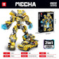 Wow, Custom Assembled Building Blocks Wasp Mecha 8847 Deformation Optimus Prime Gift Robot Children's Toys