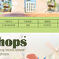 Compatible with Lego City Architecture Street View Hamburg Coffee Flower Shop Small Shop Building Blocks Children's Educational Toys Gifts