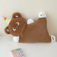 Cross-Border New Puppy Pillow, Kitten Plush Toy, Cute Dog Doll, Nap Pillow, Sofa Pillow, Batch Goods