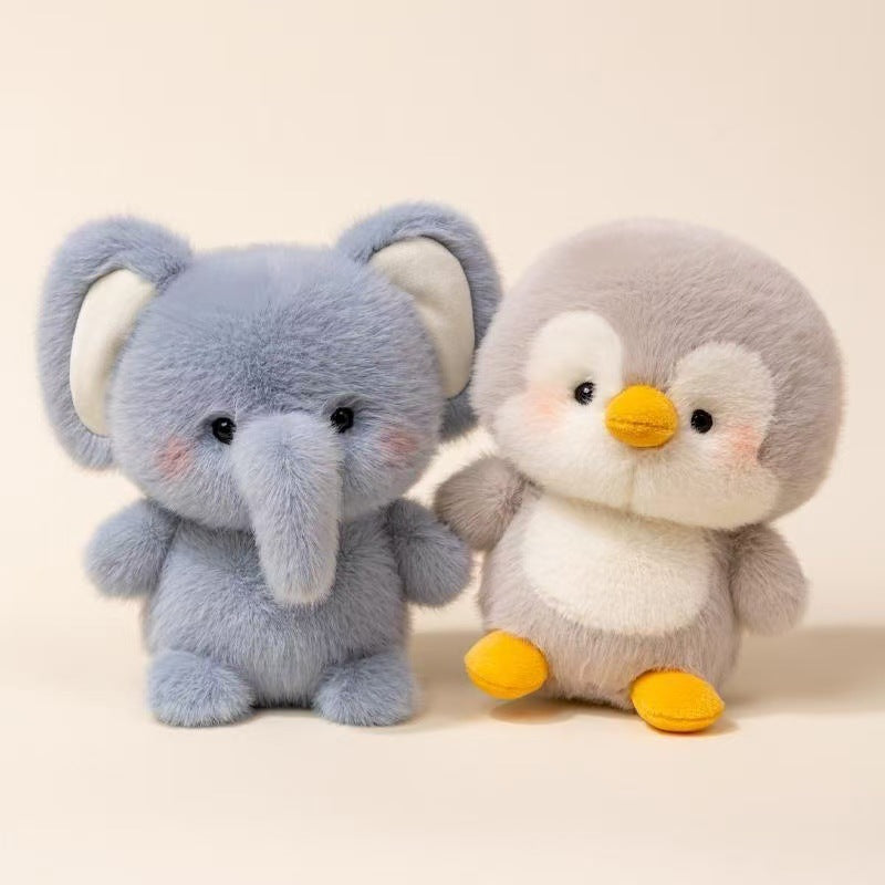 Cute Cartoon Table Companion Plush Toy Internet Celebrity Companion Learning Partner Small Doll Claw Machine Doll Gift Batch