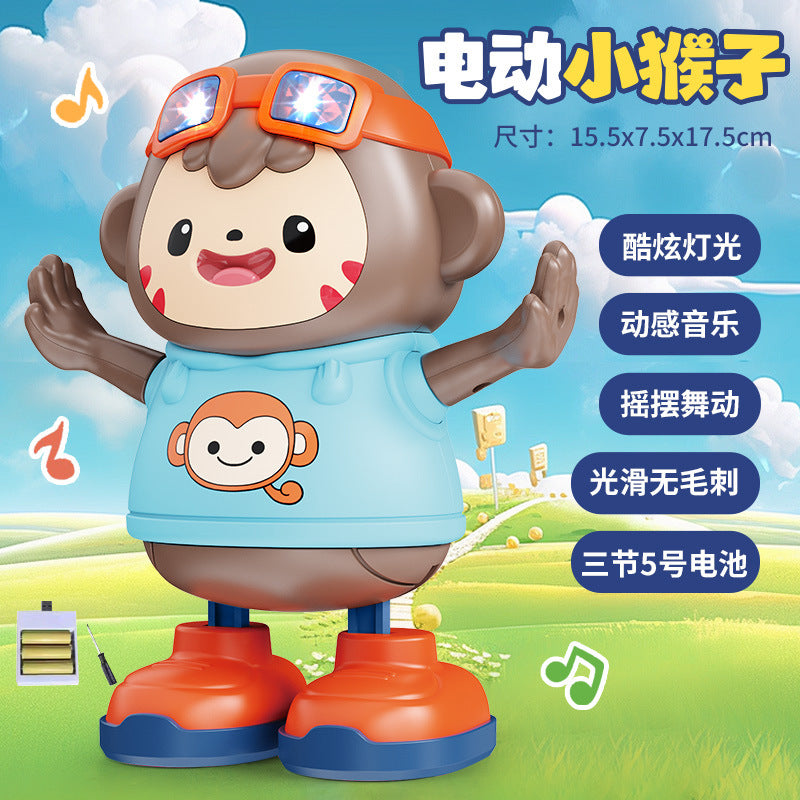 Shake Tone Swing Penguin Baby Electric Toys Educational Singing and Dancing Light Concert Factory Direct Sales