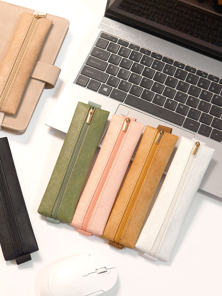 Notebook Pen Cover, Ledger Elastic Strap, Elastic Dupont Paper Pen Bag, Business Style Retro Anti-Lost Artifact