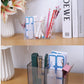 Multifunctional Acrylic Pen Holder Transparent Desktop Storage Box Pen Holder Office Stationery Compartment Storage Box Large Capacity