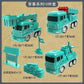 Magnetic Deformation Stitching Robot Toy Children's Baby Birthday Boy Building Blocks Assembled Engineering Vehicle