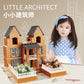 Cross-border New Products Mason Brick Building Mini Brick Hand-assembled Building House Villa Model Toys