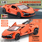 Cross-Border Popular 1:43 Three-Door Alloy Sports Car Model Kidsren's Pull-Back Toy Car Color Boxed Boy Toy Batch