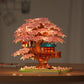 Wow, custom cherry tree building blocks assembled children's toys boys and girls Valentine's Day gift Jihui M2109