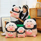 Cross-Border New Style Swimming Ring Lulu Pig Plush Toy Cute Donut Panda Pig Doll Children's Pillow Gift
