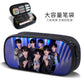 Times Youth Multi-Layer Stationery Box Canvas Pencil Bag Large Capacity Student Storage Box Pencil Bag Zipper New Style