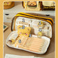 Bear Burger Pencil Case New Design Large Capacity Stationery Box Girls Niche High-Looking Student Cute Pencil Case