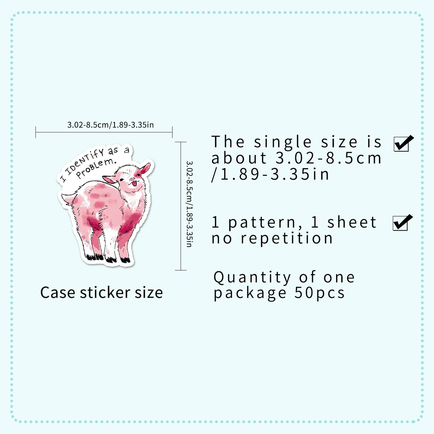 50 cartoon animal quotation stickers text creative graffiti notebook mobile phone book goo card suit stickers