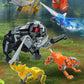 Wonderful Building Blocks 41112 Land Warfare Xiongwei Military Mech Model Super Set Variables Assembled Transporter Small Toys