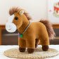 Cute and Adorable Plush Toy Pony Doll, Realistic Standing Pony Stuffed Toy, Little Pony Plushie
