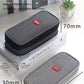 Cross-Border Color-Blocked Retractable Pencil Case, Large-Capacity Stationery Bag, Multifunctional Double-Zipper for Students, Simple and Convertible into Canvas