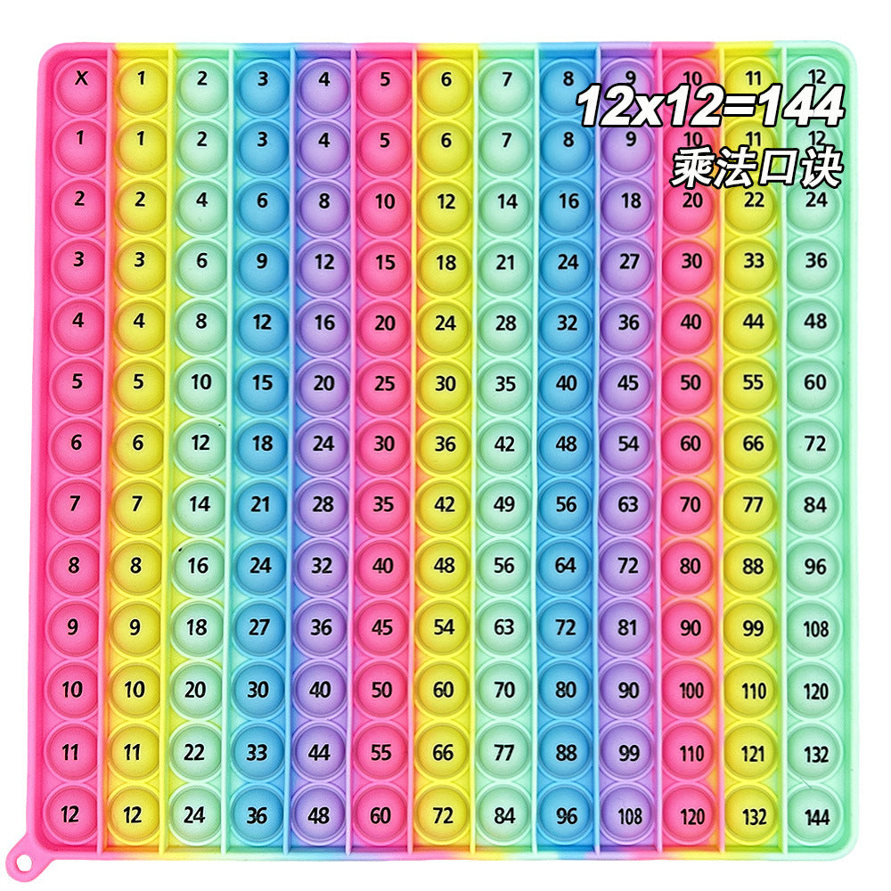 Promotional walking in Europe and America 12 factorial addition arithmetic learning puzzle science education pinch music teaching toys rodent pioneer
