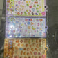 High-Quality Second-Generation Cartoon 3D Relief Hollow Stickers Cute Reward 3D Stickers Wholesale