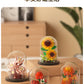 [wholesale generation] simulation of eternal flowers lily rose blocks compatible with Lego toy ornaments Valentine's Day gift