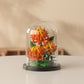 [wholesale generation] simulation of eternal flowers lily rose blocks compatible with Lego toy ornaments Valentine's Day gift