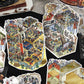 Infeel.Me Extra Large Scenery Stickers Today's Business Hours Open - Part Twelve DIY Journal Scene Stickers