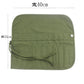 Canvas Oil Painting Pen Bag Roller Curtain Gouache Simple Solid Color Foldable Pencil Bag Art Storage Bag