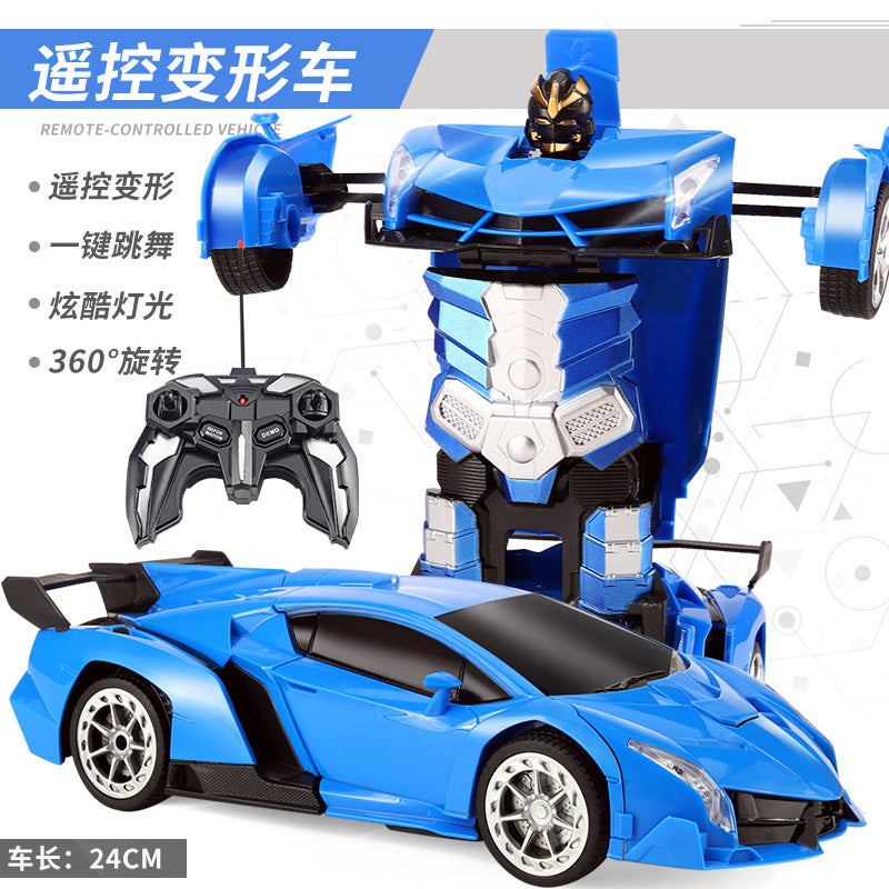 Children's deformation remote control car King Kong Bumblebee robot rechargeable electric drop-resistant children boy toy racing car