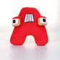 Cross-border Alphabet Lore letter legend plush pillow doll children Enlightenment letter doll wholesale