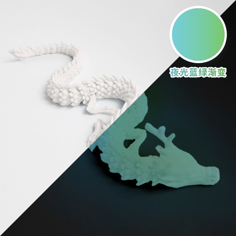 3D printing Chinese dragon dragon handicraft ornaments hand-made activities joint dragon toys cross-border manufacturers wholesale customization