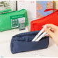 The Future Is Promising, Large-Capacity Oxford Cloth Pencil Bag, Student Inspirational Text, Double-Layer Storage Pencil Bag, Learning Stationery Bag