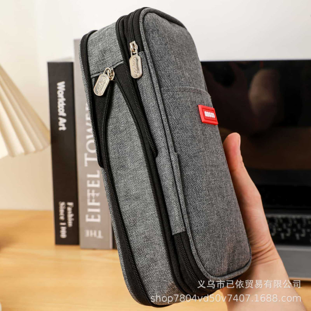 Retractable Pencil Case, Super Large Capacity, Multifunctional Stationery Box, Portable Foldable Storage Bag for Primary and Secondary School Students, Specially Designed for Exams