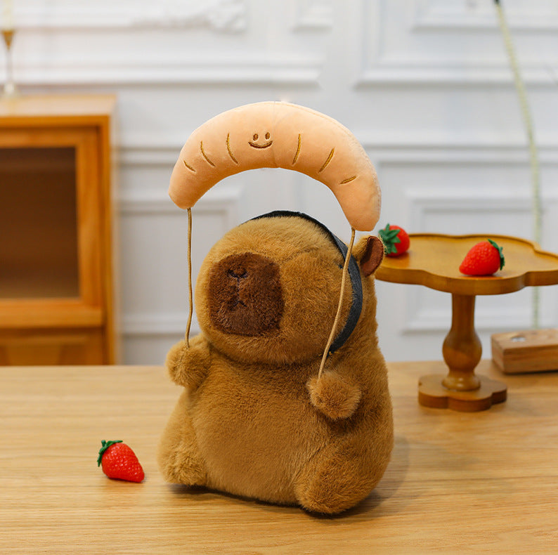 New Capibala Plush Doll Variety Capybara Series Doll Children's Sleeping Pillow Cushion Doll Wholesale