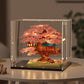 Wow, custom cherry tree building blocks assembled children's toys boys and girls Valentine's Day gift Jihui M2109