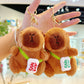 Cross-Border Capybara Mascot Backpack Small Pendant Keychain Chinese Style Zodiac Pendant Couple Ugly Doll