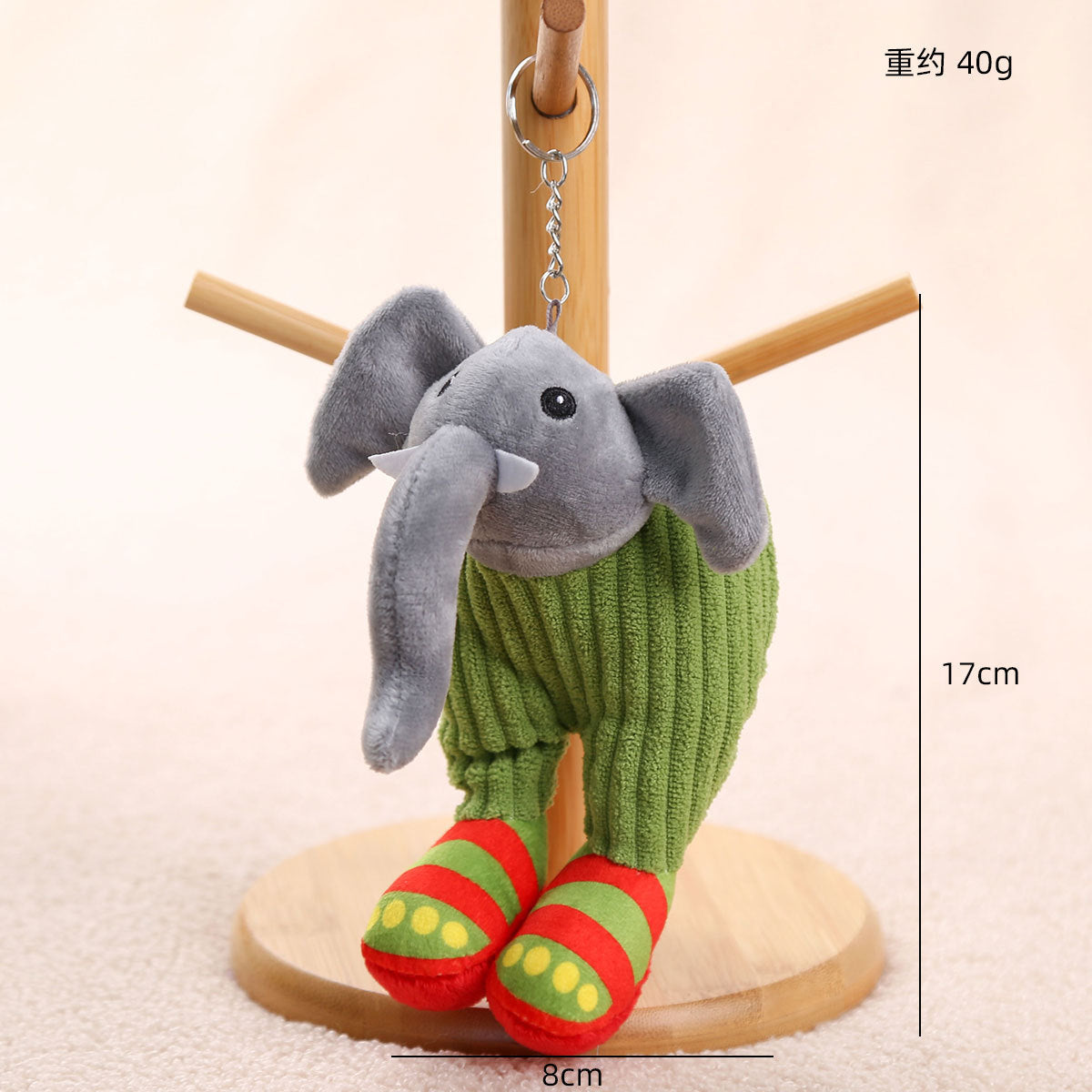 Cross-Border Ai Shanhaijing Monster Plush Toy Tungtungsahur Wooden Stick Man Pendant Doll Keychain