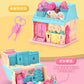 Cross-border Children's Variables Surprise Cabin Girl Simulation Princess Castle Villa Model Doll House Play House Toys