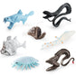 Cross-border Amazon simulation broad-eyed squid angler axe fish dragon fish deep sea biological static model