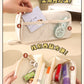 Simple Large-Capacity Pain Bag Pencil Case for Students, Multi-Functional, Stain-Resistant and High-Looking Stationery Box, School Supplies Storage Bag