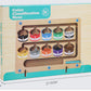Wooden Children's Magnetic Counting Operation Color Classification Magnetic Pen Bead Shift Game Educational Early Education Maze Toy