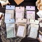 Picking up Korean Material Paper Qingye Whispering Series ins Small Fresh Broken Flowers diy Hand Account Collage Background Material