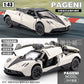 Cross-Border Popular 1:43 Three-Door Alloy Sports Car Model Kidsren's Pull-Back Toy Car Color Boxed Boy Toy Batch