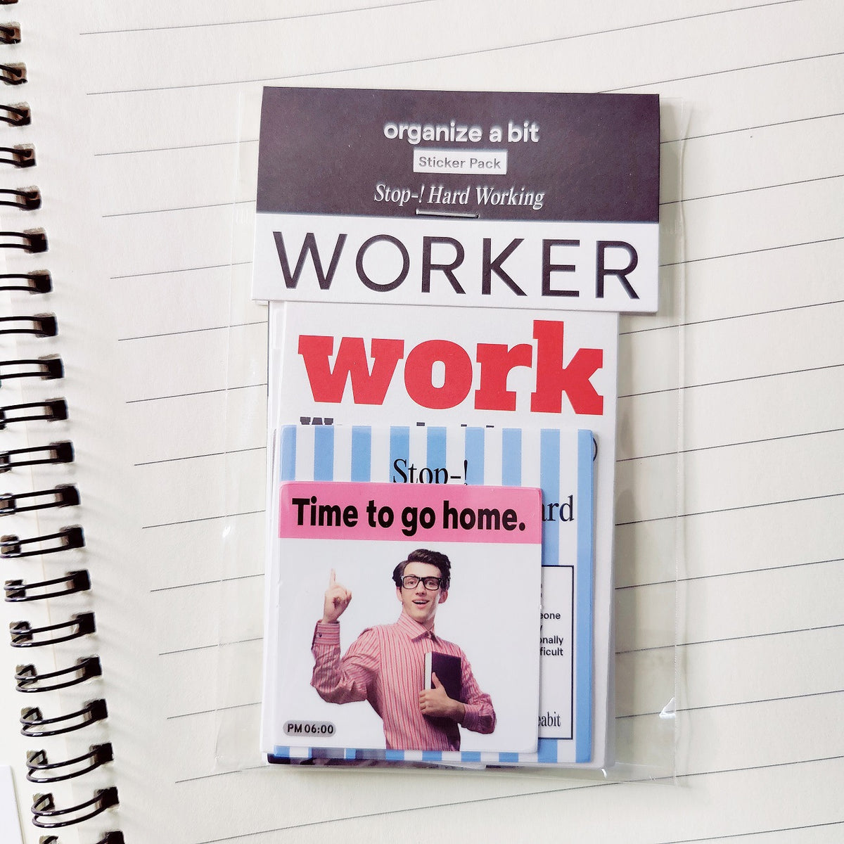 Korean OAB Character 202Hosil Magazine Landscape Retro Hand Account Decoration Material Collage Sticker Bag
