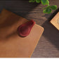 European-Style Retro Genuine Leather Magnetic Bookmarks, Creative Magnetic Planner Markers, Student Reading Page Clips, Magnetic Bookmarks