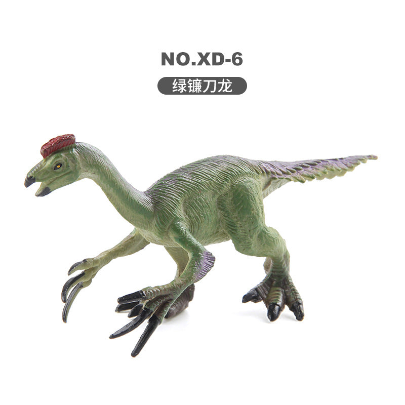 Children's Dinosaur Simulation Animal Ornaments Multiple Mini Solid Dinosaur Model Stegosaurus Spinosaurus Bull Dragon Bag Ornaments
