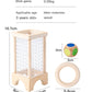 Wooden Kidsren's Stick Insertion Game Baby Draw Stick Color Cognitive Pitching Montessori Family Interactive Toy