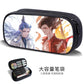 Essential Stationery for the Beginning of School: Nezha the Magic Child Sea Pen Bag for Boys, Anime Merchandise, Lotus Cake Cp Unisex Stationery Box Trend