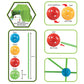 Cross-border DIY mosaic three-dimensional large castle building blocks stick tent straw ball educational toy house