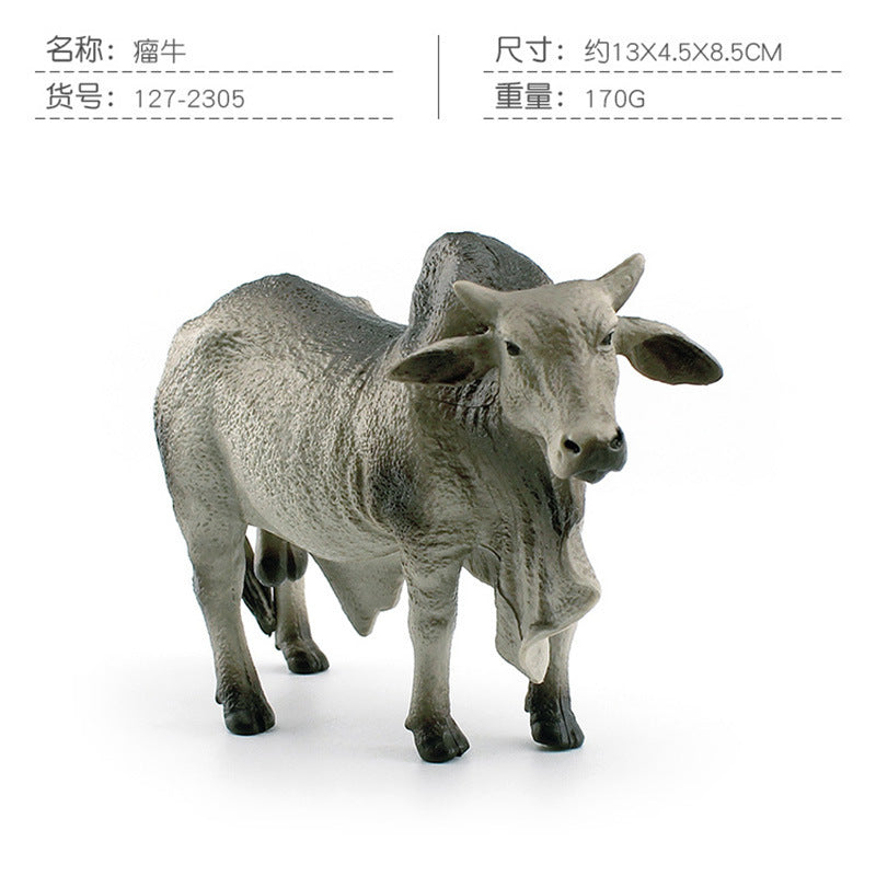Cross-border simulation Texas Longhorn Watu West cow tumor cow charolai cow goer river buffalo model