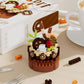 Bricks Also Birthday Cake Handmade Dessert Ornaments Compatible with Lego Cake Blocks Assembled Toys Children's Children's Day Gift